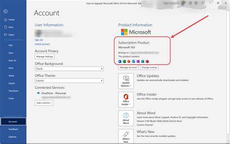 upgrade office 365 personal to family|transfer microsoft 365 to another account.